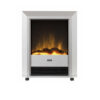 Dimplex Lee Silver electric fire