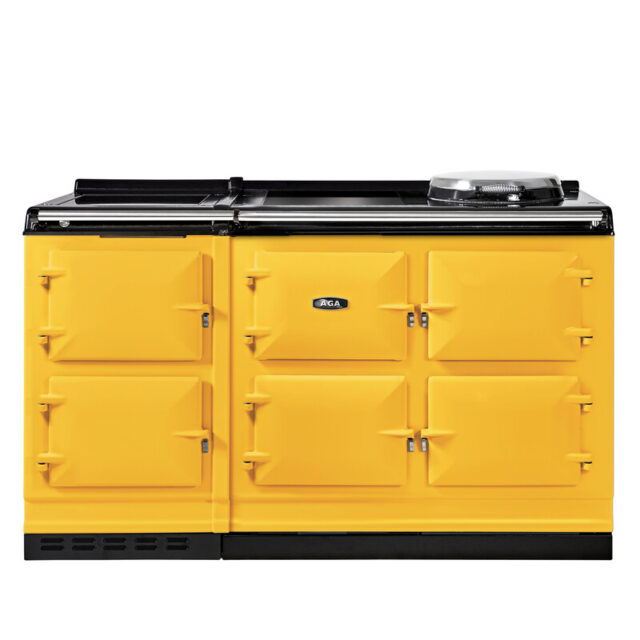 AGA eR7i Series 150 Electric Mustard / Stainless Steel