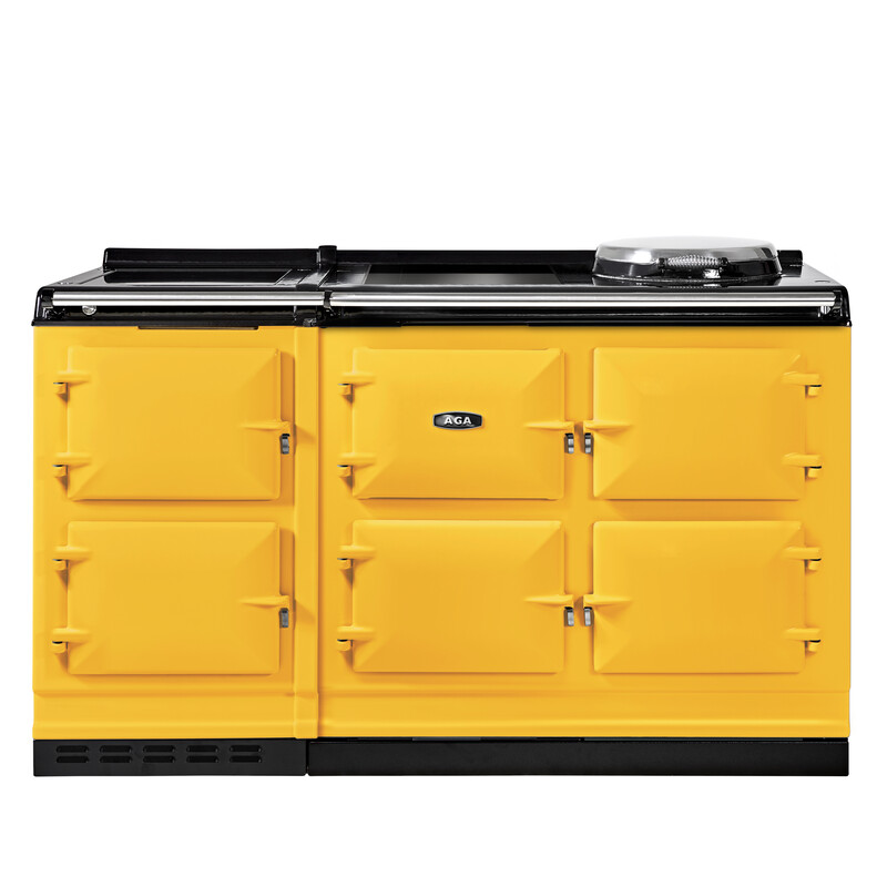 AGA eR7i Series 150 Electric Mustard / Stainless Steel AGA eR7i Series 150 Electric Mustard / Stainless Steel
