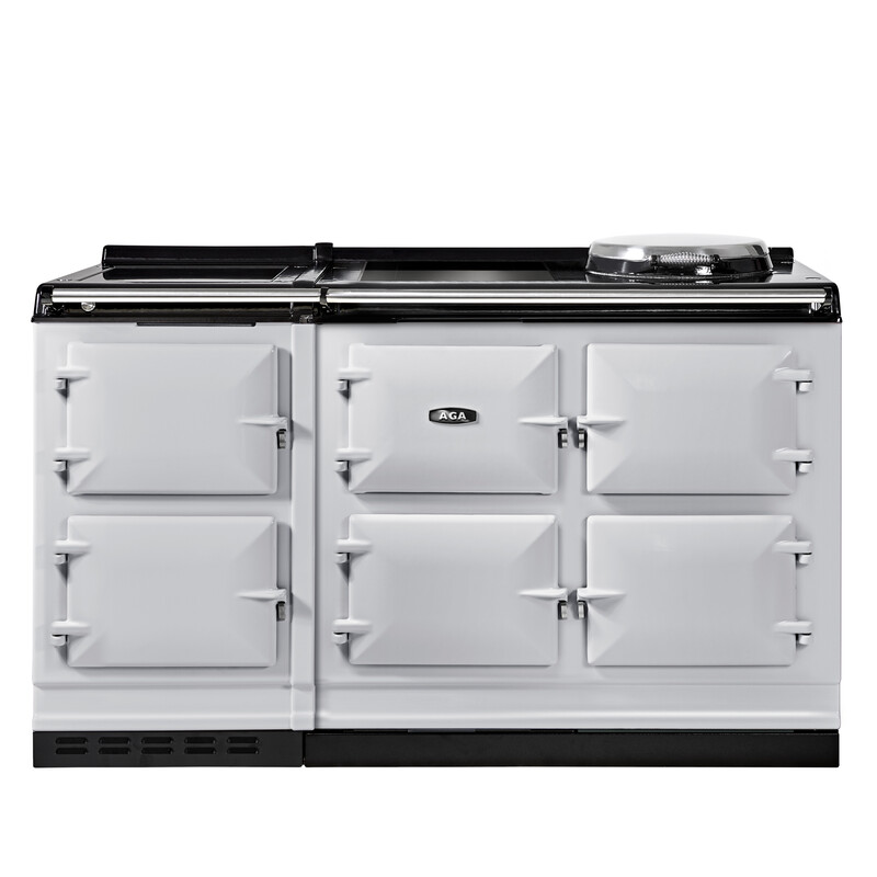 AGA eR7i Series 150 Electric Pearl Ashes / Stainless Steel AGA eR7i Series 150 Electric Pearl Ashes / Stainless Steel