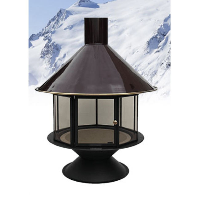 Alpine Imperial Carousel Wood Heater