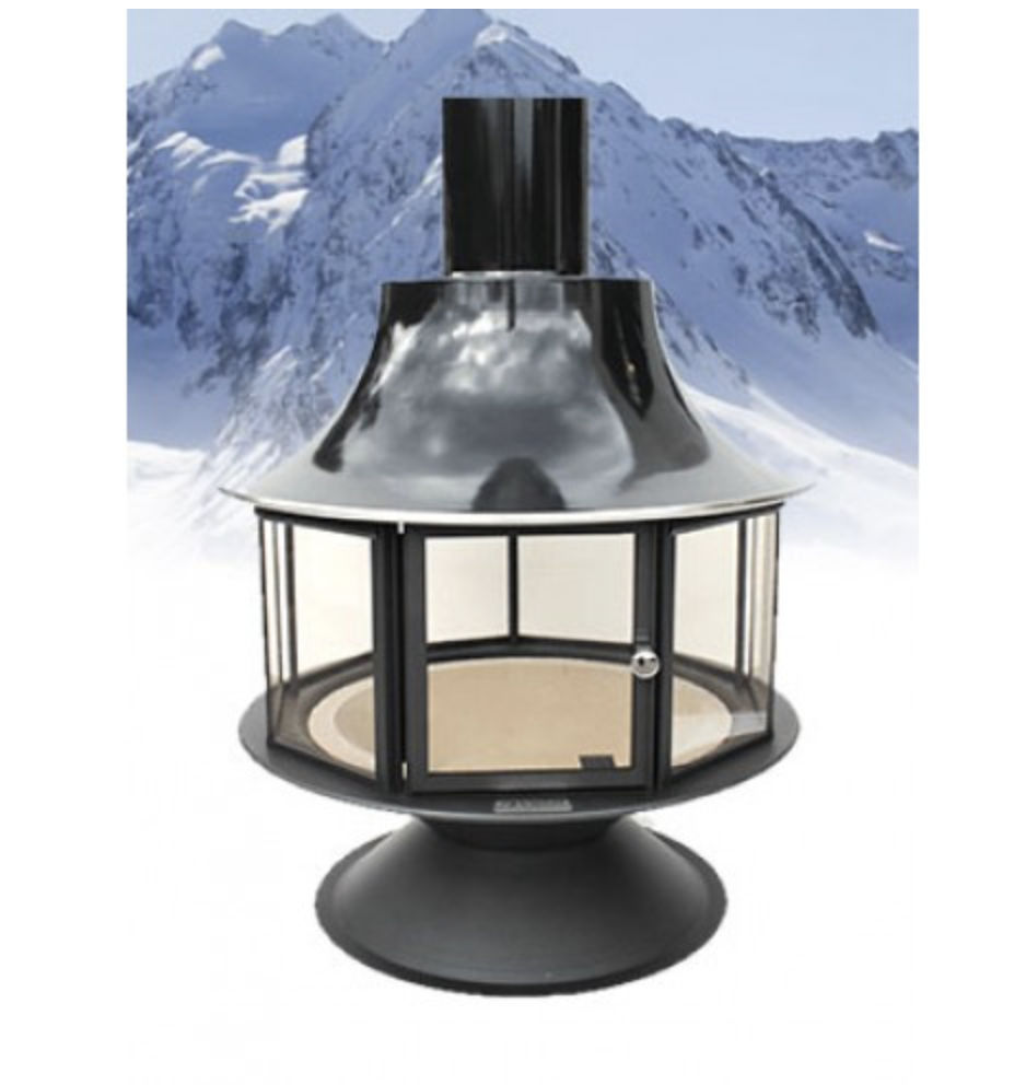 Alpine Summit Carousel Wood Heater - Wignells Heating u0026 Cooking