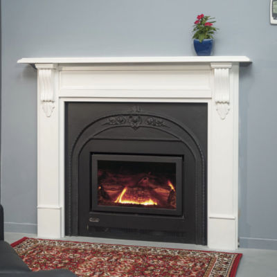 Coonara Grange Victorian Gas Log Fireplace_Wignells