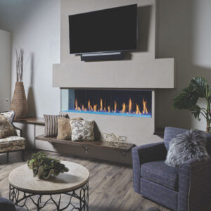 DaVinci Left Corner Gas Fireplace_Wignells:..