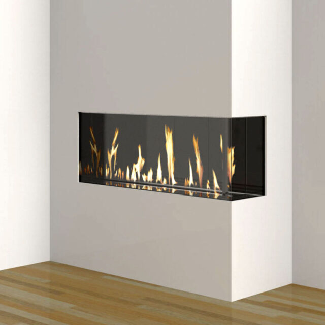 DaVinci Left Corner Gas Fireplace_Wignells:..