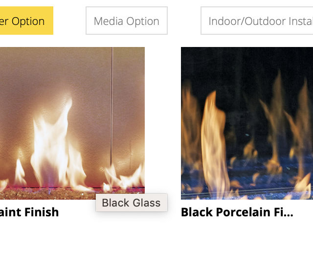 DaVinci See Thru Gas Fireplace_LinerOptions_Wignells