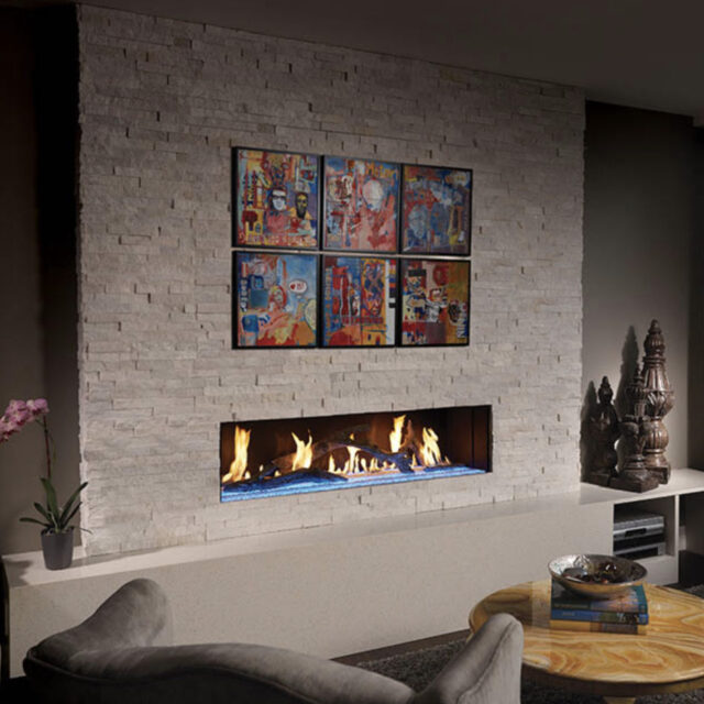 DaVinci Single Sided Gas Fireplace_Wignells..::