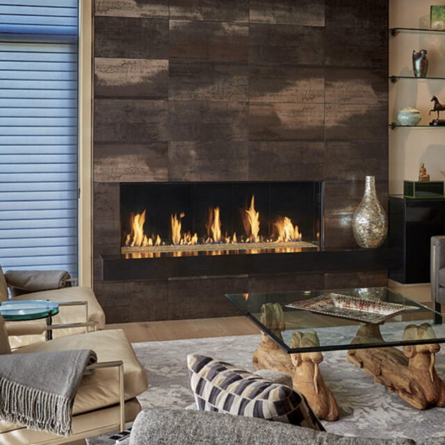 DaVinci Single Sided Gas Fireplace_Wignells..::