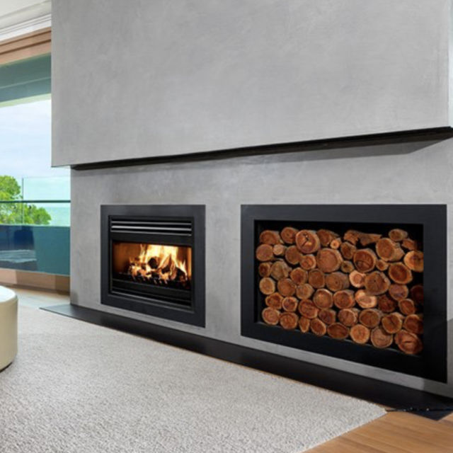 Heatmaster 650 Open Wood Fireplace