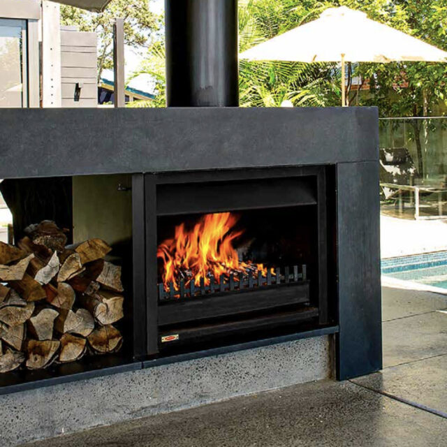 Jetmaster 700 Open Wood Fireplace