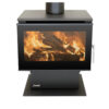 Hergom Glance L Wood Heater - Wignells Heating & Cooking