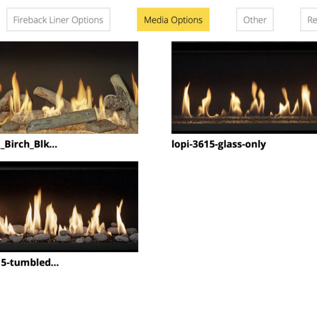 Lopi 3615 HO GS2 Gas Fireplace_MediaOptions_Wignells