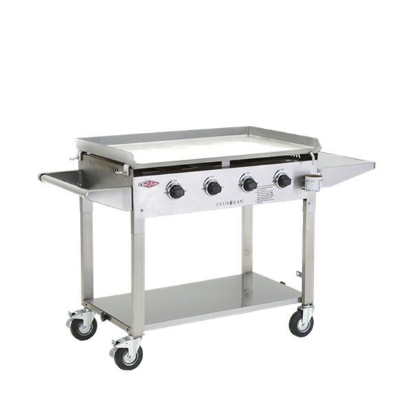 BeefEater Discovery Clubman 4 Burner Portable BBQ – Stainless Steel