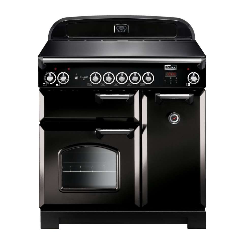 Induction range cooker shop 90cm