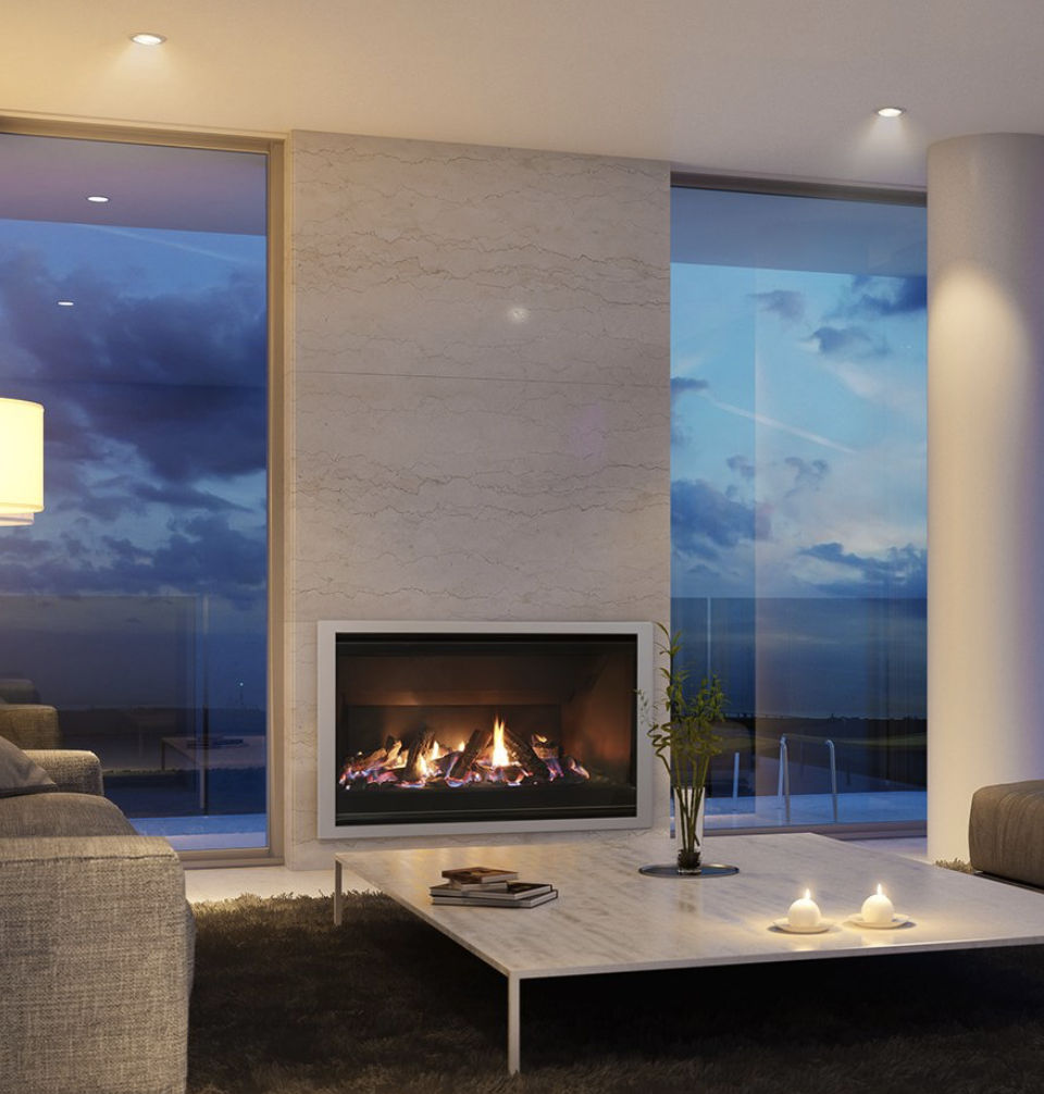 Escea DF960 Gas Fireplace - Wignells Heating & Cooking