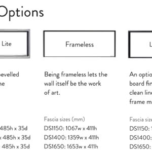 Escea DS Series Gas Fireplace_FasciaOptions_Wignells