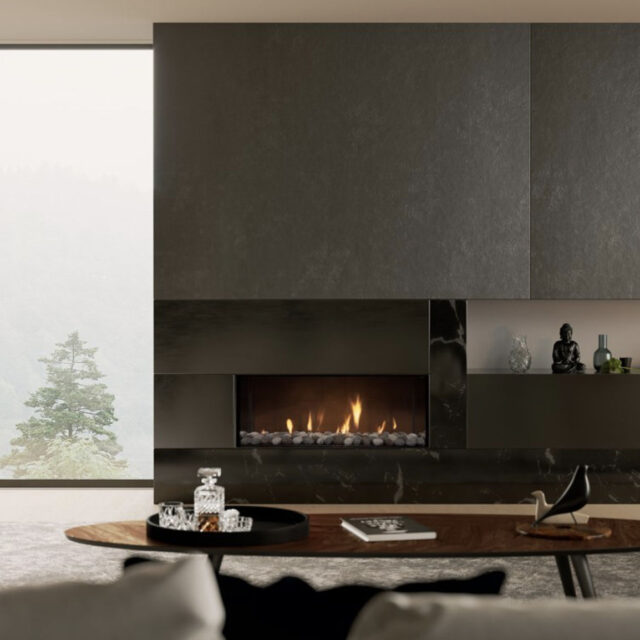 Escea DS1150 Single Sided Gas Fireplace_Wignells