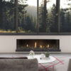 Escea DS1650 Single Sided Gas Fireplace_Wignells.
