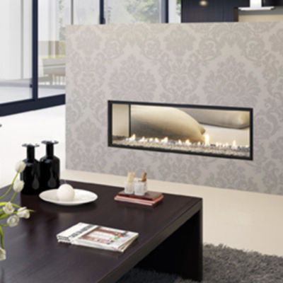 Escea DX1000 Double Sided Gas Fireplace_Wignells