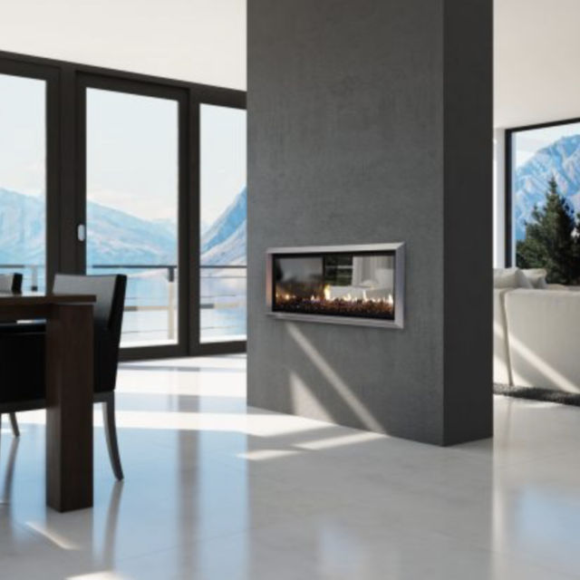 Escea DX1000 Double Sided Gas Fireplace