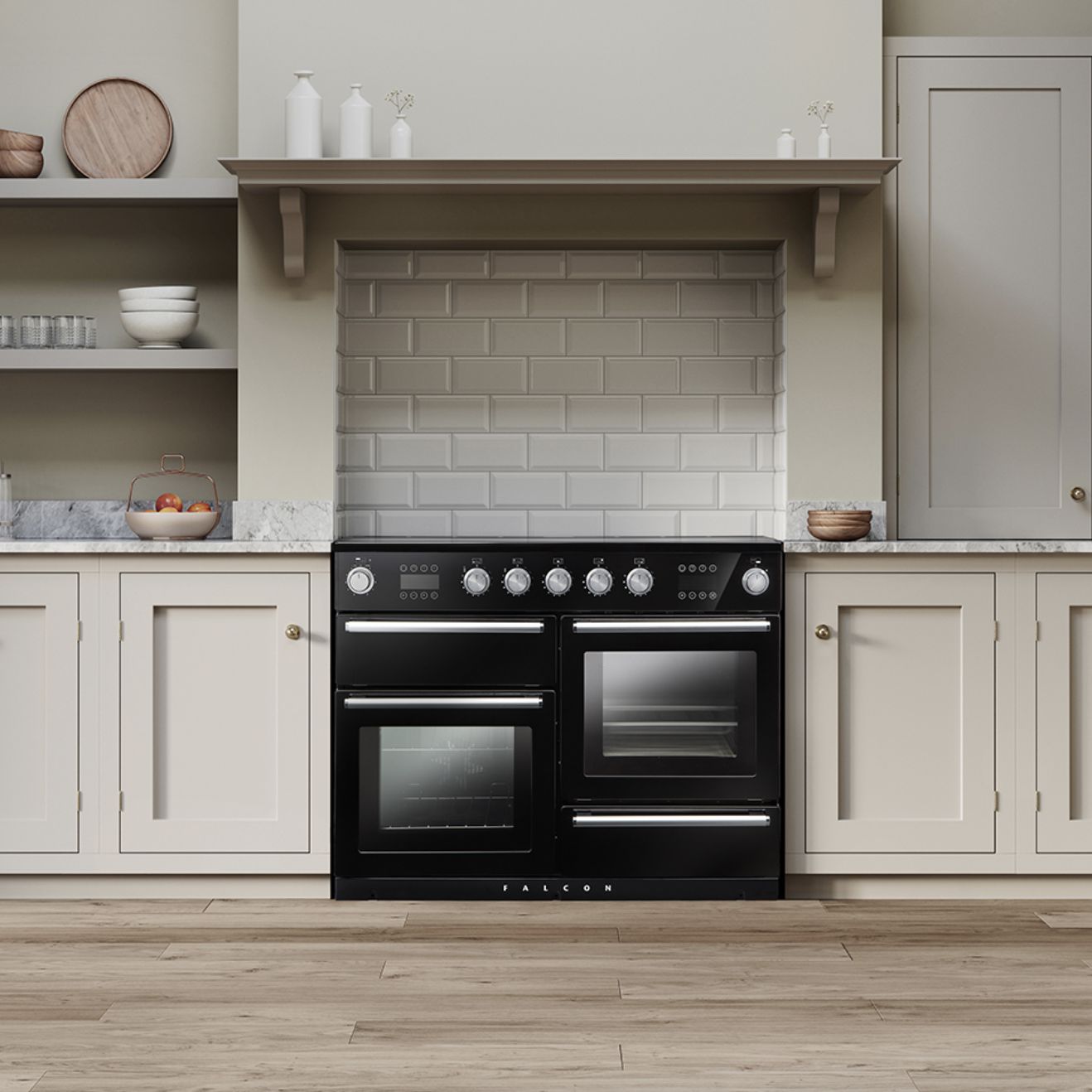 Induction range cooker 110cm discount