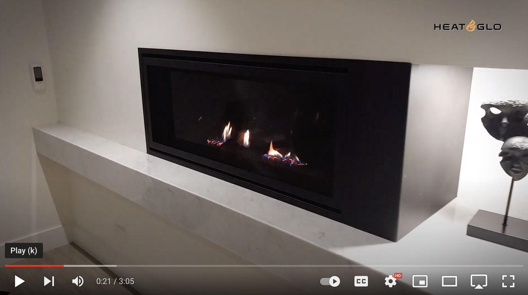 Heat & Glo SLR-X Gas Fireplace_Video_Wignells Heat & Glo SLR-X Gas Fireplace_Video_Wignells