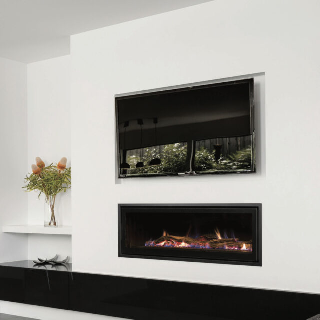 Heatmaster Seamless Landscape Gas Fireplace