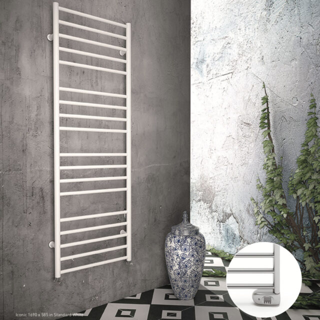 Hunt Heating DeLonghi Iconic Towel Rail_Wignells.