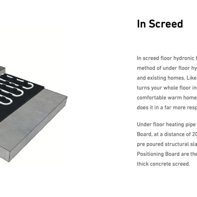 Hunt Heating Hydronic Underfloor Slab Heating_In Screed_Wignells.