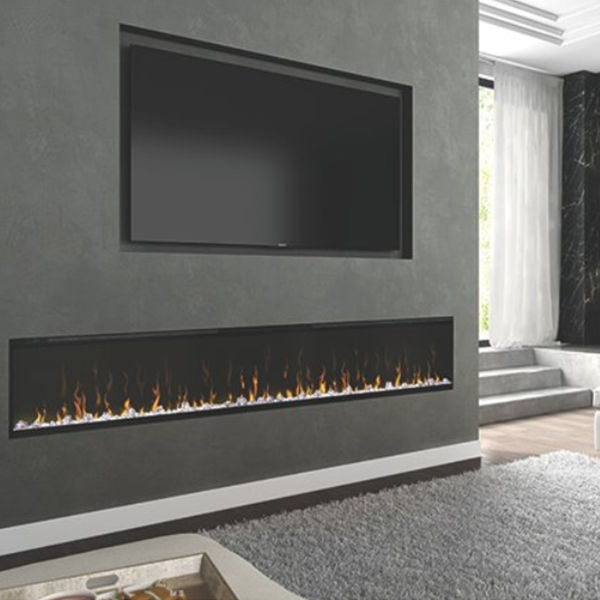 Real Flame Ignite XL 74” Electric Fireplace
