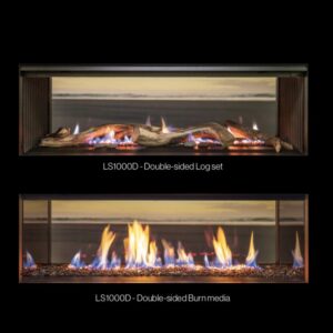 Rinnai LS 1000 Double Sided Gas Fireplace_Wignells.