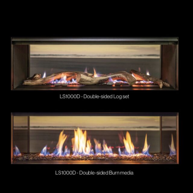 Rinnai LS 1000 Double Sided Gas Fireplace_Wignells.