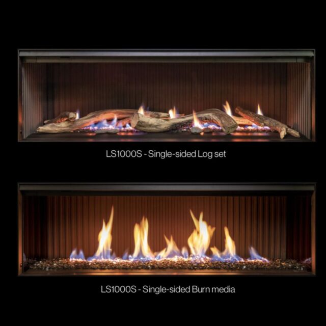 Rinnai LS 1000 Single Sided Gas Fireplace_Wignells.