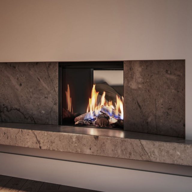 Rinnai LS 800 Double Sided Gas Fireplace
