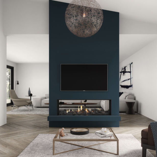 Escea DS1400 Double Sided Gas Fireplace