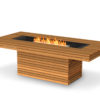 Gin 90 (Dining) Fire Pit Table (Teak)_Wignells