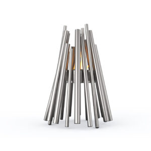 EcoSmart Stix Portable Fire Pit (Stainless Steel)_Wignells