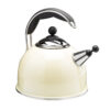 AGA Stainless Steel Whistling Kettle_Cream_Wignells