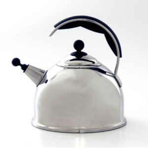 AGA Stainless Steel Whistling Kettle_Stainless Steel_Wignells