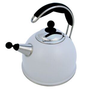 AGA Stainless Steel Whistling Kettle_Pearl Ashes_Wignells