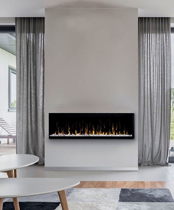 Eco-friendly electric fireplaces
