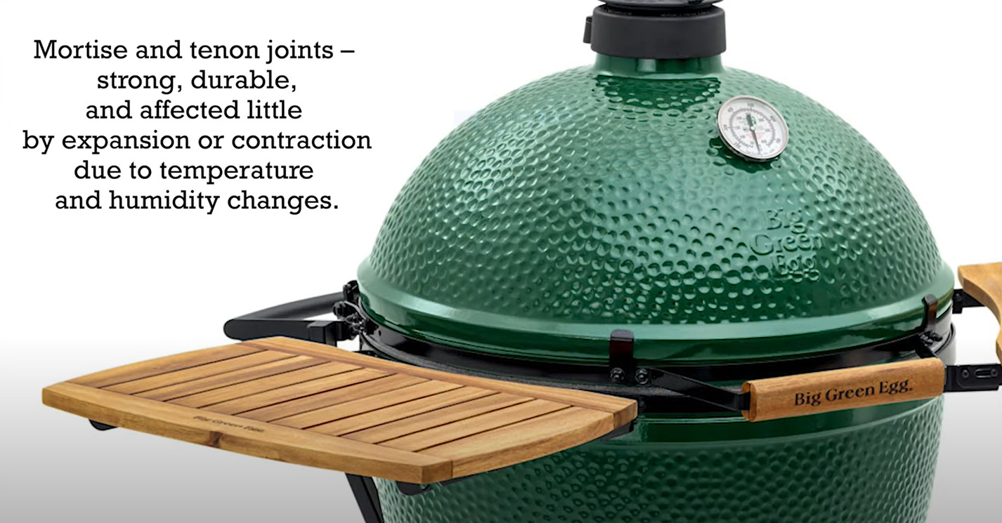 Big Green Egg - Acacia Wood EGG Mates 17_Wignells Big Green Egg - Acacia Wood EGG Mates 17_Wignells
