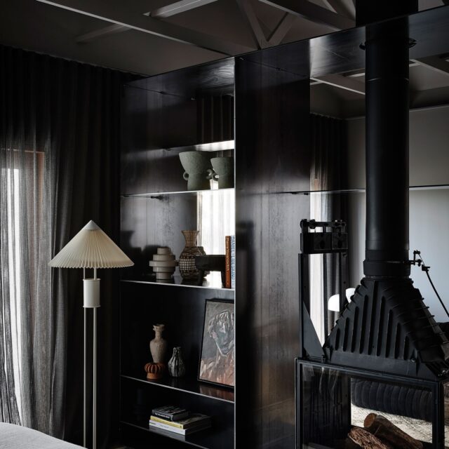 The Newly-Renovated Red Hill B&B, Featuring the Radiante 846 2V Cheminées Philippe Fireplace