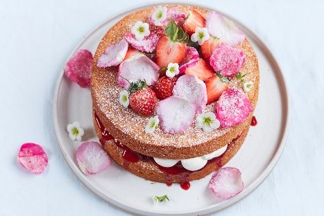 Classic Rosewater Victoria Sponge