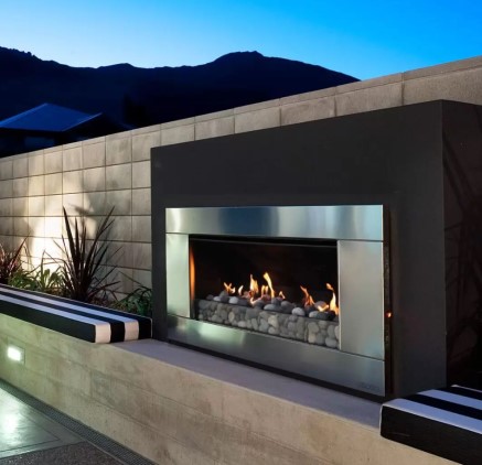 Outdoor Gas Fireplace