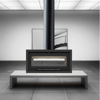 ADF Linea Duo 100 B Wood Heater_Wignells