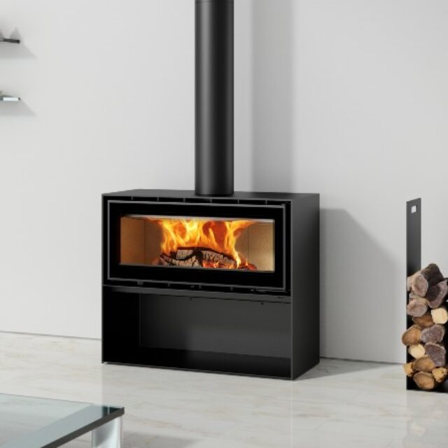 ADF Linea 100 L Freestanding Wood Heater_Wignells