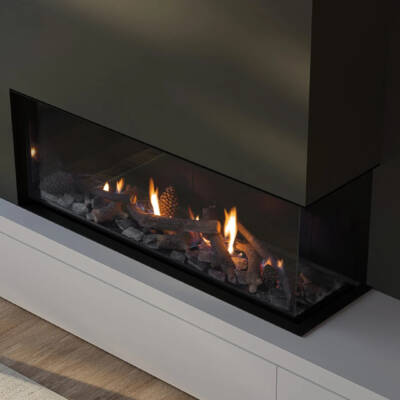 Escea DN1150 Corner Gas Fireplace