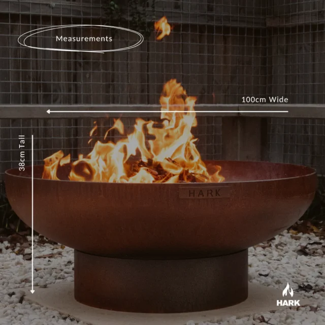 Luca Hark 100 Firepit Measurements
