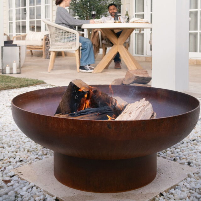 Hark Luca 100 Corten Steel Fire Pit